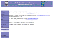 Desktop Screenshot of cheshireveterans.co.uk